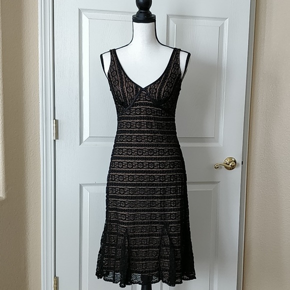 New York & Company Dresses & Skirts - NY & Company lace pullover dress sz XS black
